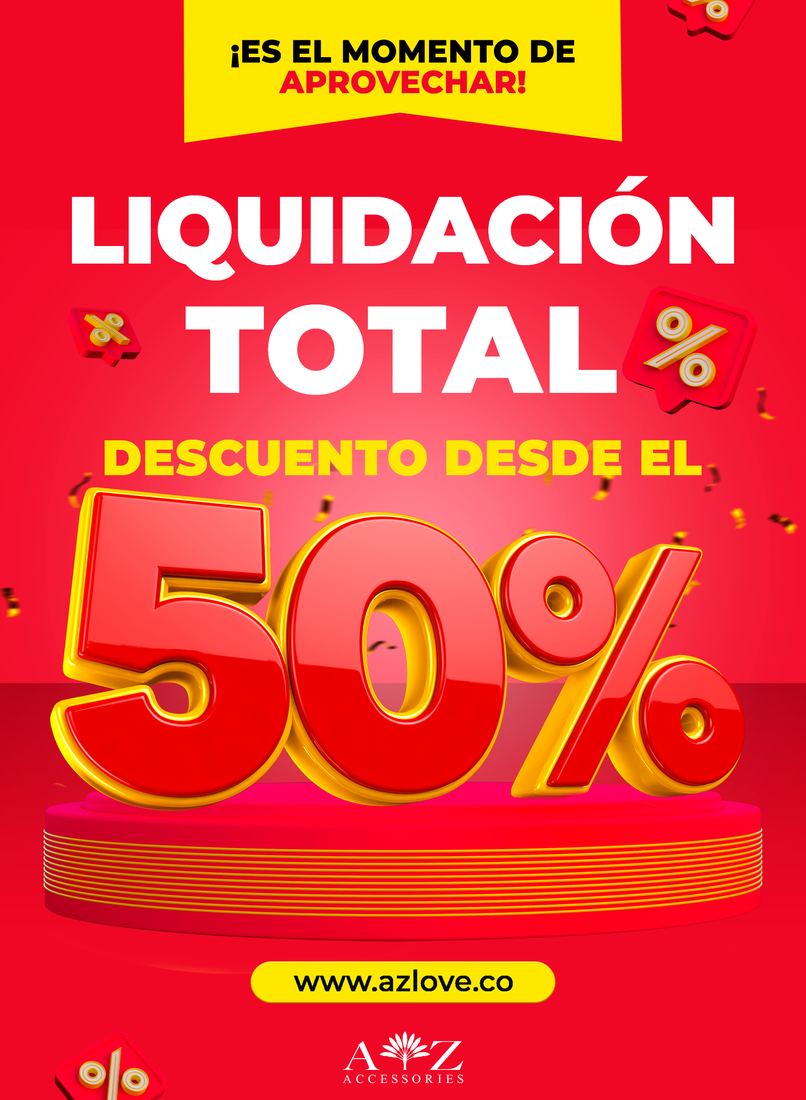 Liquidacion total en Jardin Plaza. Aqui la marca se calla y manda el numero: es cierre de tienda.