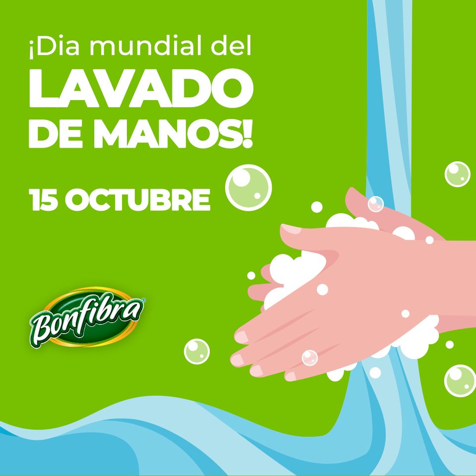 Día mundial del lavado de manos, 15 oct 2022