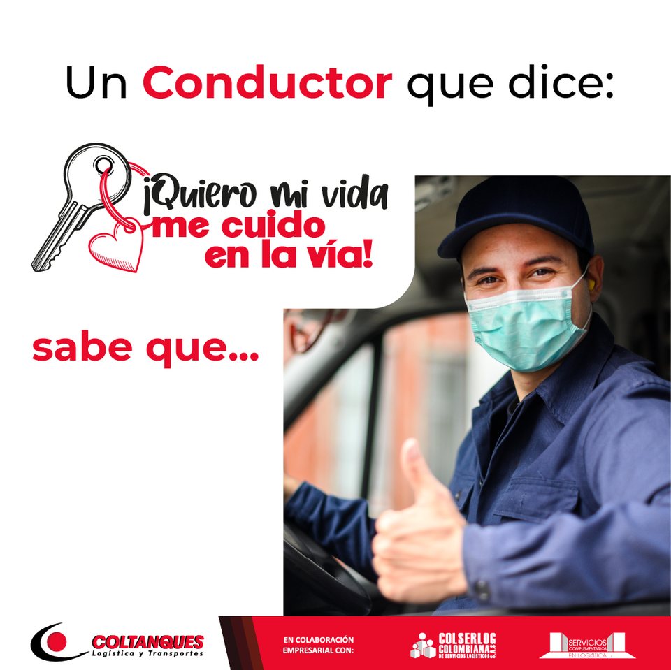 Pieza de apertura de la campaña: un conductor que dice quiero mi vida, me cuido en la vía