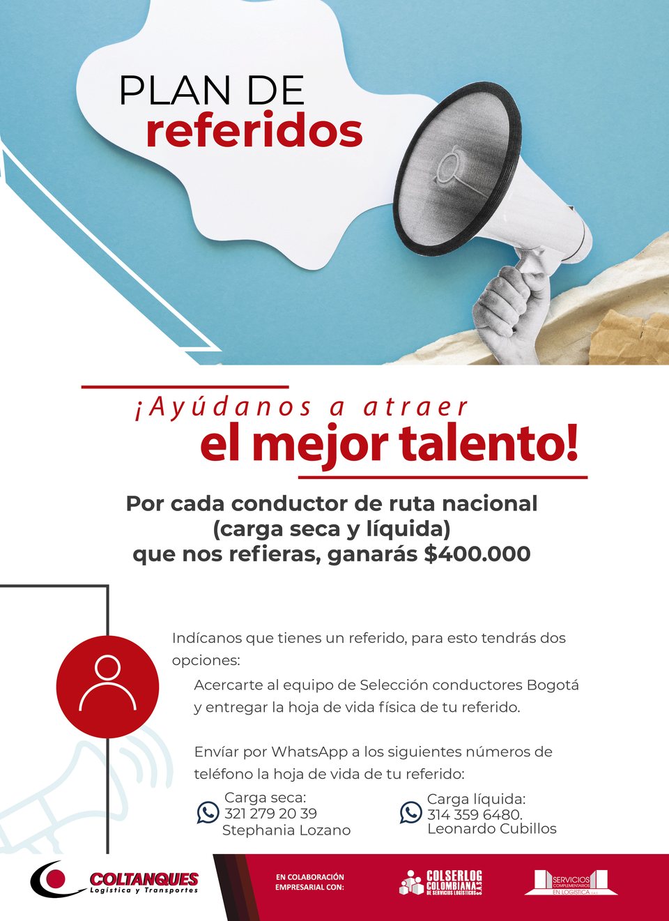 Plan de referidos: ayúdanos a atraer el mejor talento, sep 2021