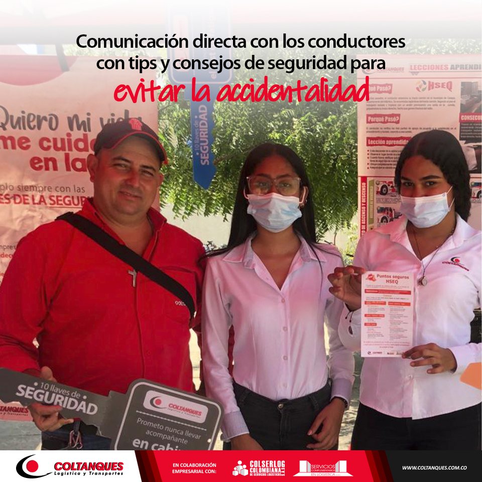 Comunicación directa con los conductores para evitar la accidentalidad