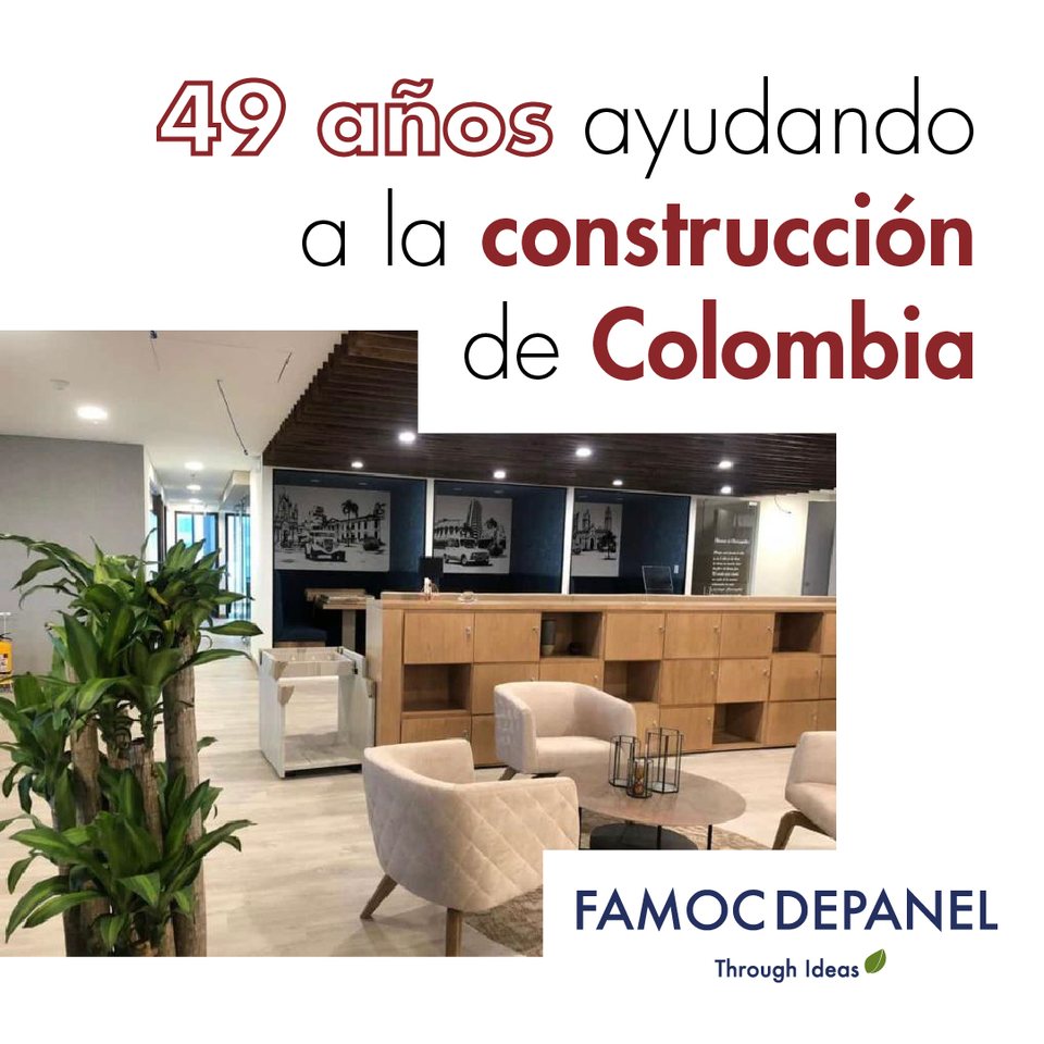 Cuarenta y nueve años ayudando a la construcción de Colombia