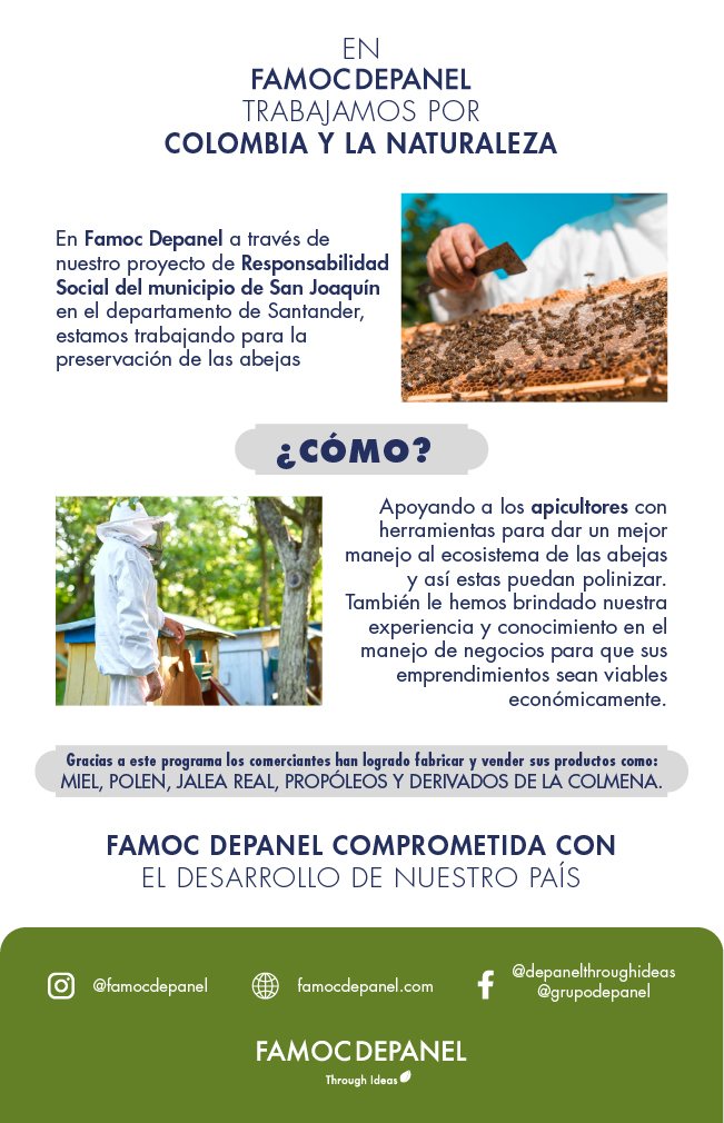 Trabajamos por Colombia y por la naturaleza: correo de responsabilidad social