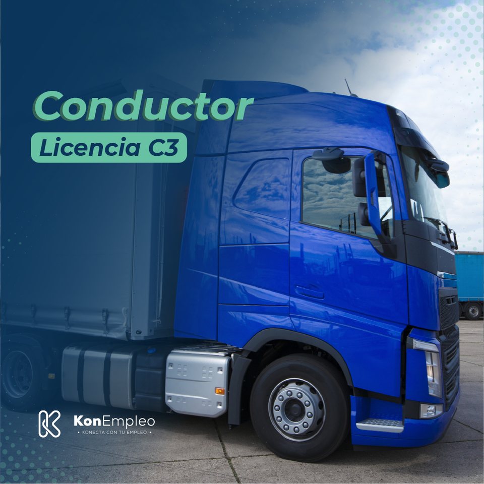 Conductor Licencia C3 · misma composición, formato vertical