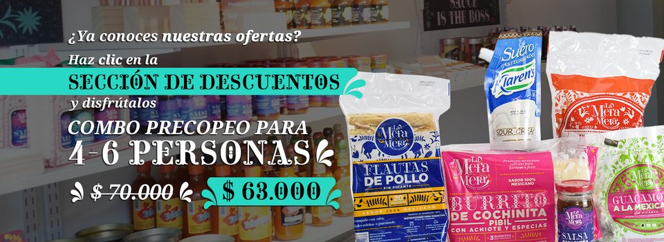 Combo precopeo para 4 a 6 personas