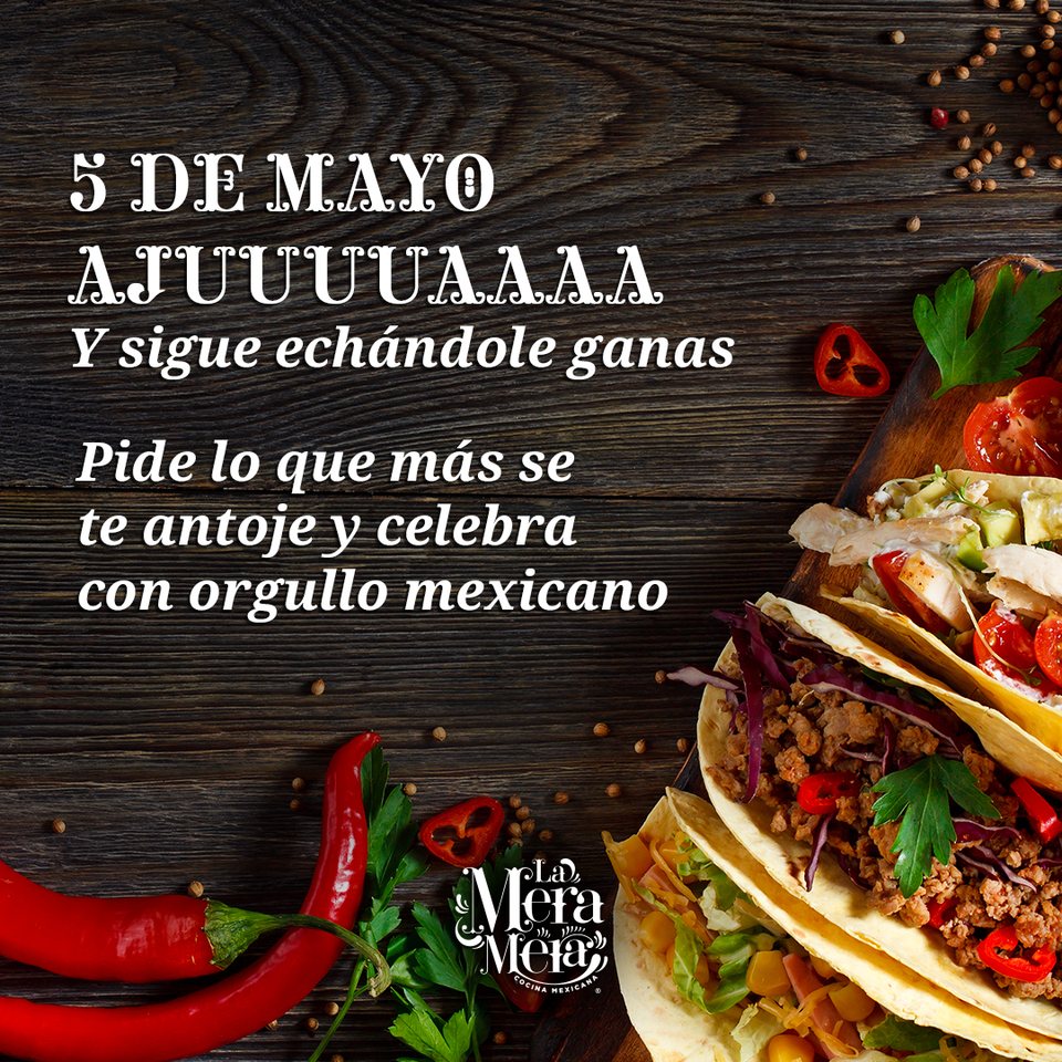 5 de mayo, ¡ajuuuaaa! y sigue echándole ganas