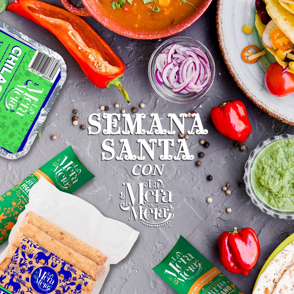 Semana Santa con La Mera Mera: chilaquiles, taquitos y burrito de pollo sobre sus propios ingredientes