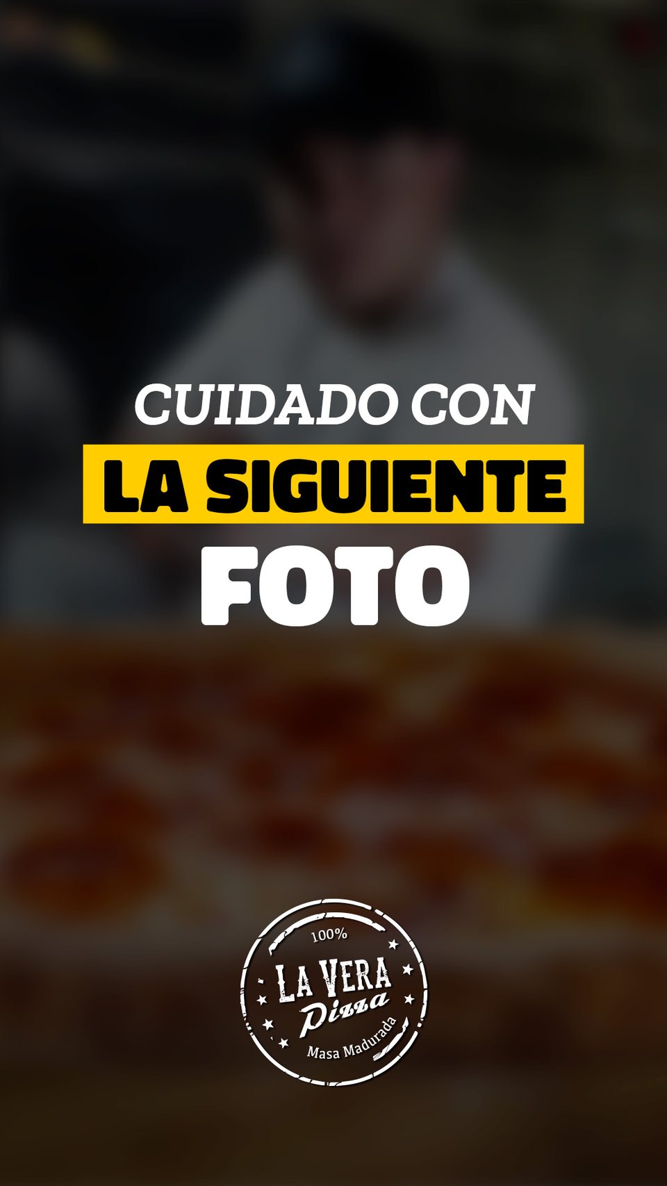 Apertura de historia: «Cuidado con la siguiente foto»