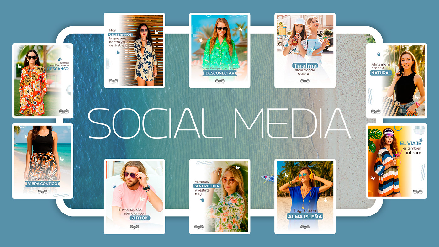 Packs de Piezas Gráficas para Redes Sociales